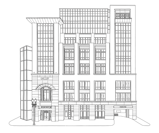 Illustration of The Gallup Building